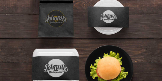 projeto de branding da johnny's hamburgueria